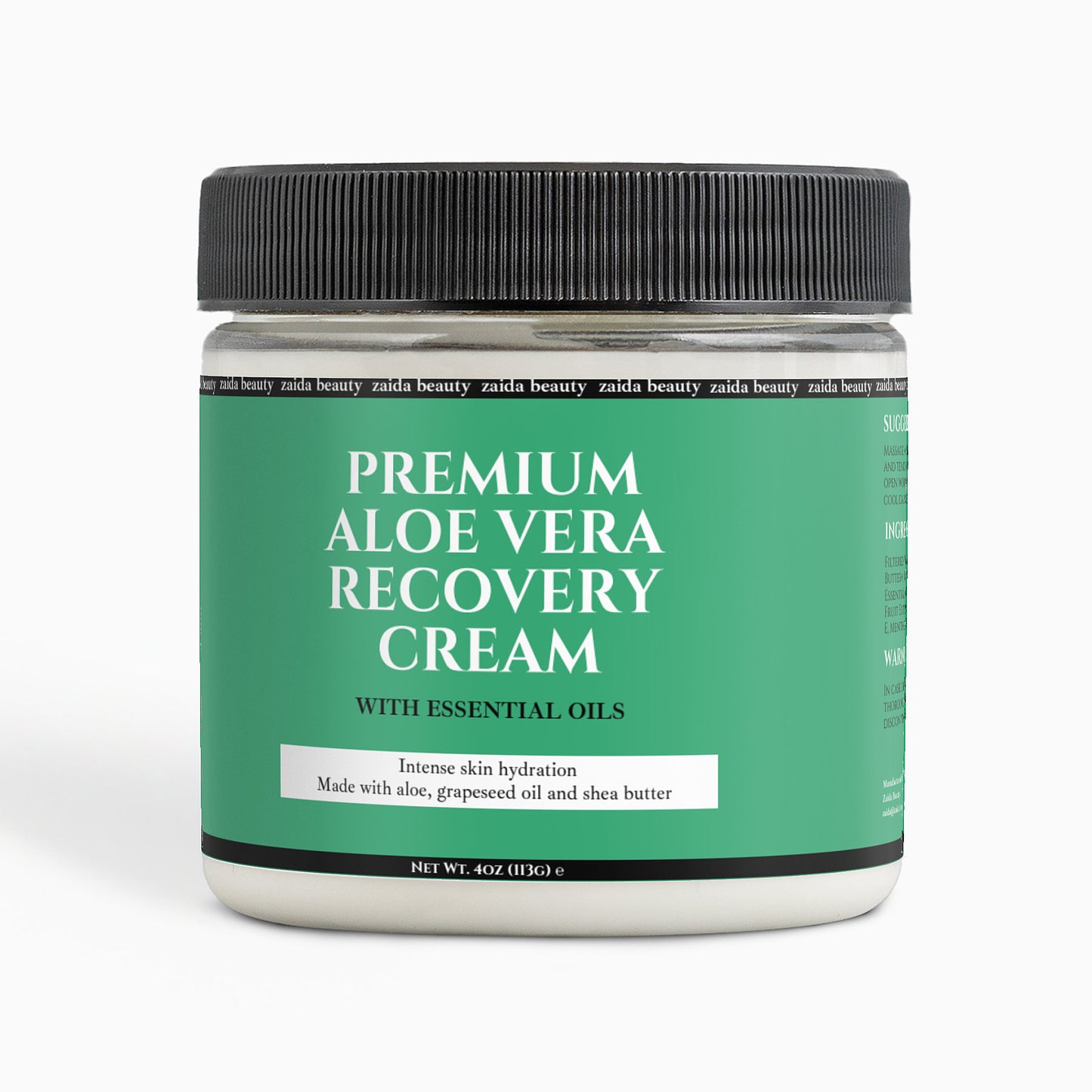 Premium Aloe Vera Recovery Cream