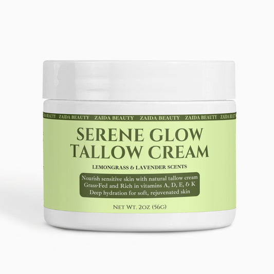 Serene Glow Tallow Cream (Lemongrass & Lavender)