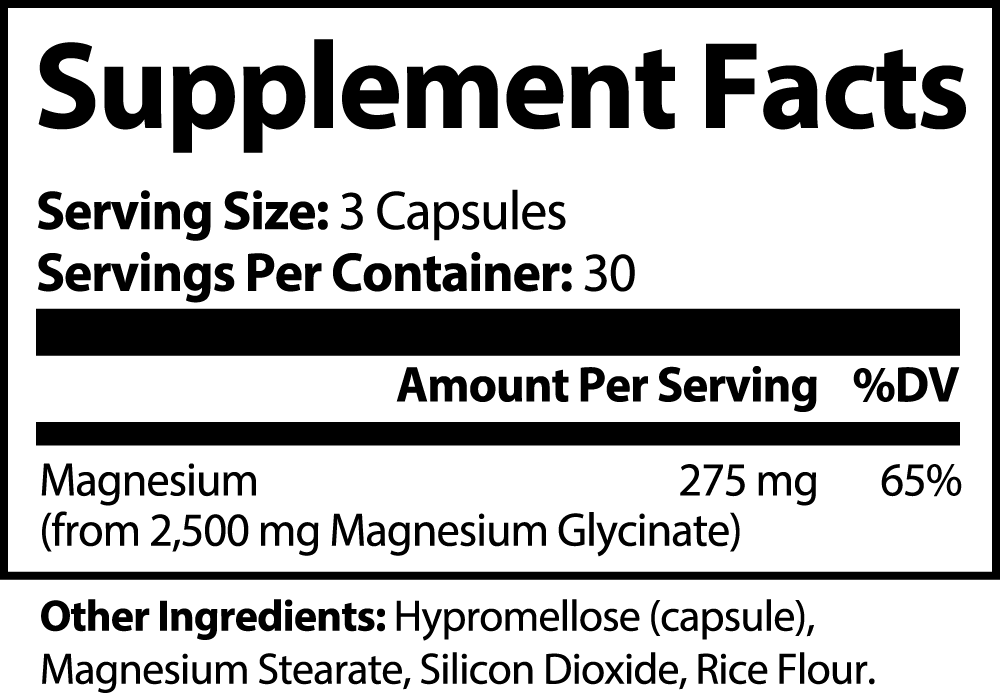 Vital Boost Magnesium Glycinate